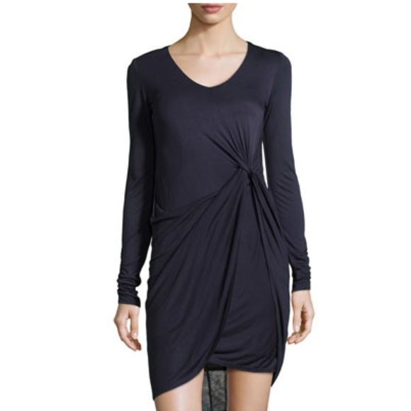 NWT WOMEN Muse Knotted Knit Jersey Dress - Picture 1 of 4